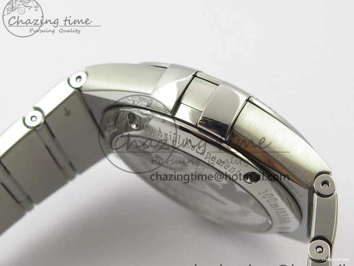 0205 SunProtective Constellation 38mm SS VSF 1:1 Best Edition Blue Textured Dial on SS Bracelet A8500 Super Clone 7917